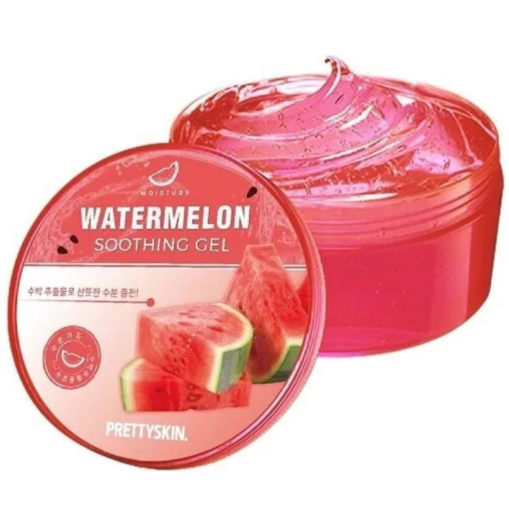 Pretty Skin PSLAB Watermelon Soothing Gel гель для лица и тела мультифункциональный с экстрактом арбуза #1