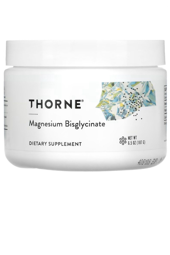 Магний Бисглицинат THORNE RESEARCH Magnesium Bisglycinate 187 г (6,5 унций) #1