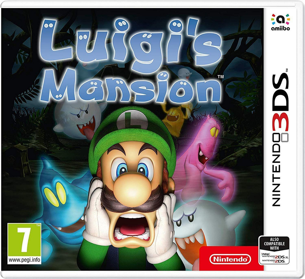 Игра Luigi's Mansion (Nintendo 3DS, Английская версия) #1