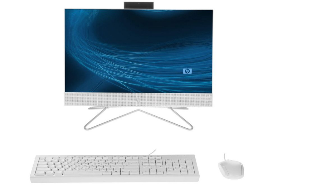 HP 21.5" Моноблок 22-df0045ur (14P74EA) (AMD Ryzen 3 3250U, RAM 4 ГБ, SSD 128 ГБ, Без видеокарты, Windows #1