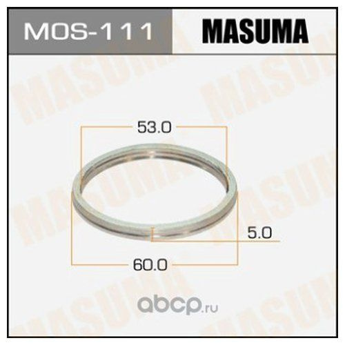 Кольцо глушителя (упаковка 20 шт. цена за 1 шт.) Masuma MOS111 #1