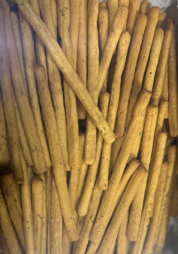 Гриссини с овощами и травами палочки хлебные, 800 грамм #1