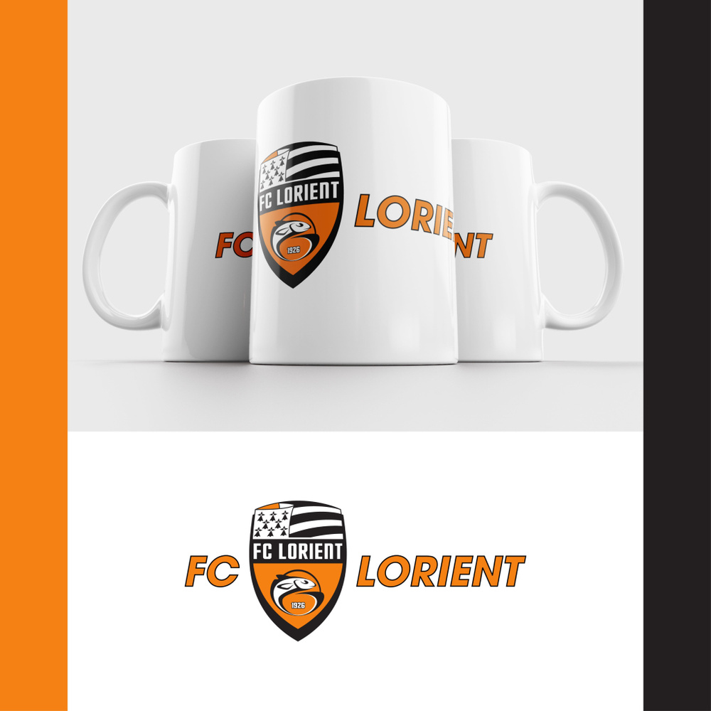 Кружка ФК Лорьян / FC Lorient #1