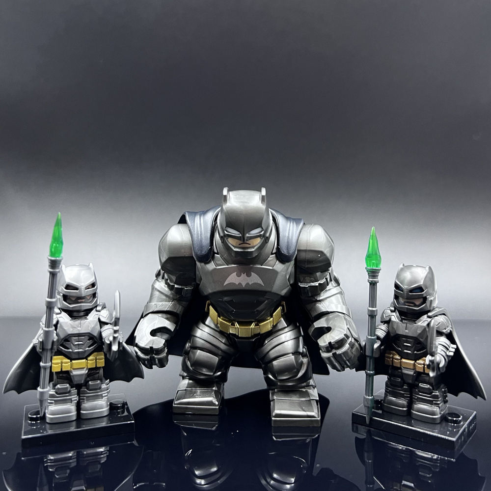 фигурок аниме совместим с лего минифигурки Бэтмен-Batman Minifigures 3шт  #1