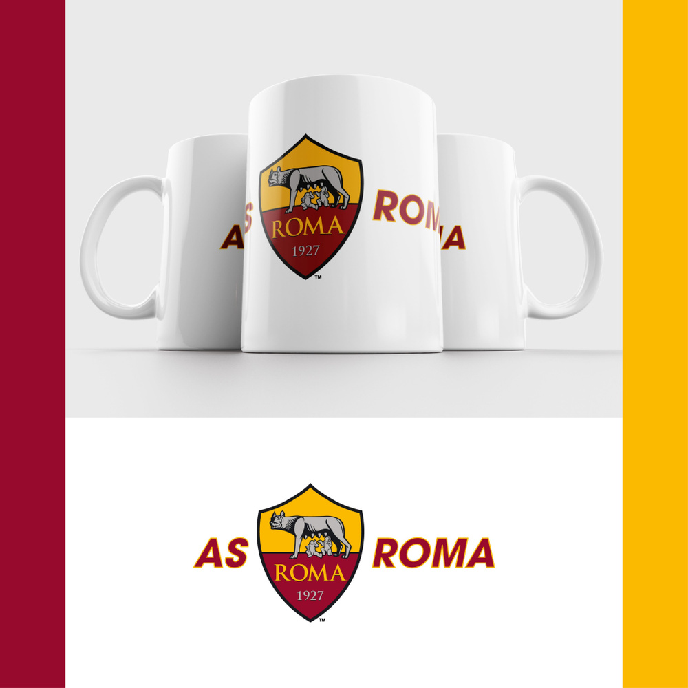 Кружка ФК Рома / FC AS Roma #1