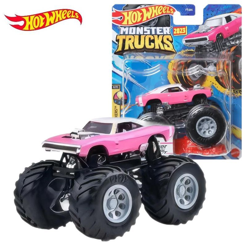 Машинка Mattel Hot Wheels Monster Trucks Монстр трак 2023 FYJ44 1970 DODGE CHARGER R/T  #1