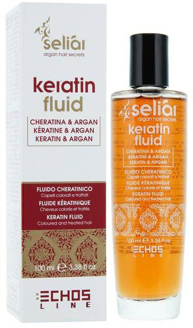 ECHOS KERATIN FLUID Восстанавливающий флюид с маслом Аргании и кератином 100мл  #1