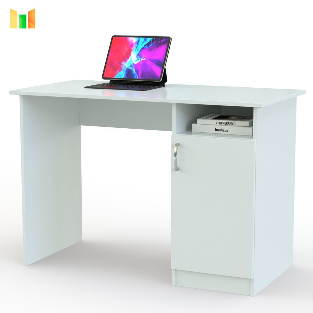 Письменный стол BestMebel Ученик, 100х70х75 см - купить по выгодным ...