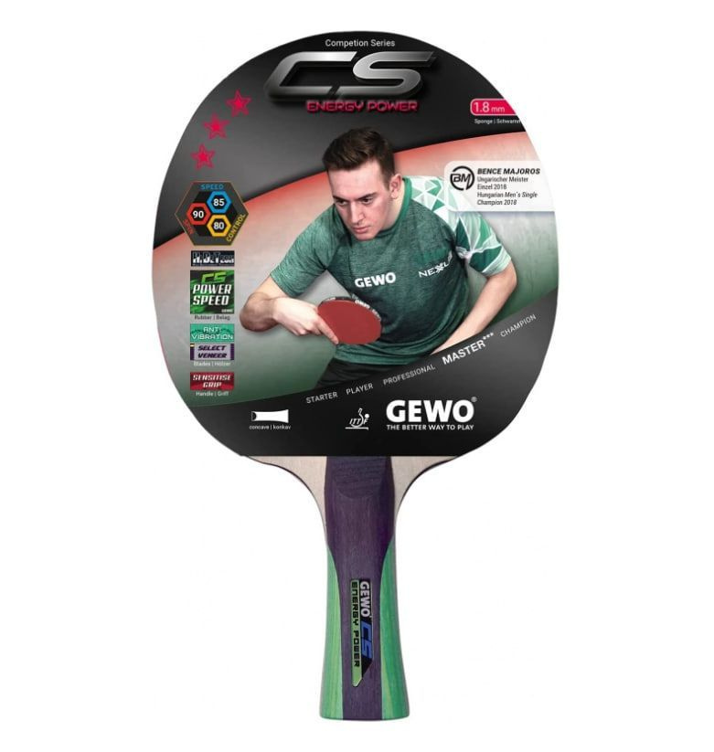 Ракетка для настольного тенниса GEWO CS Energy Power fl #1