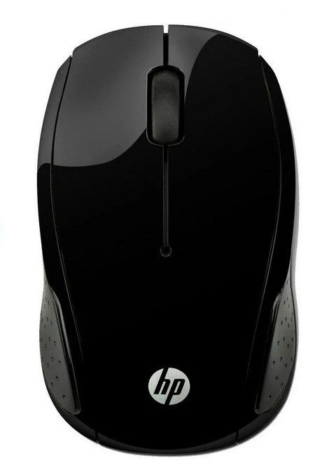 HP Мышь беспроводная Мышь HP 200, Black, USB, черный #1