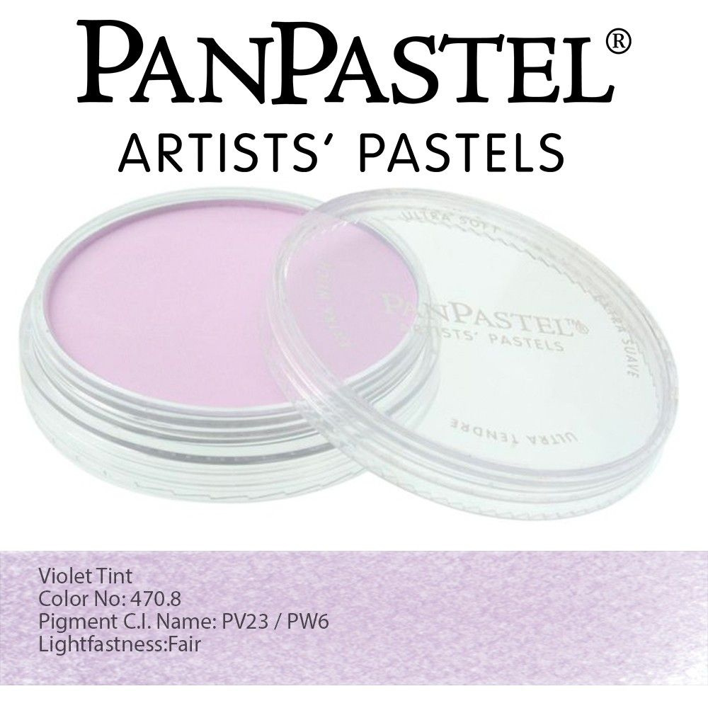 Пастель сухая "PanPastel" 470.8 Violet Tint (Фиолетовый светлый) PP24708  #1