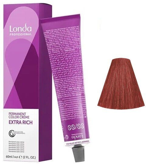 LondaColor Professional Creme Extra Rich Лонда Стойкая крем-краска для волос 6/46 Тёмный блонд медно-фиолетовый #1