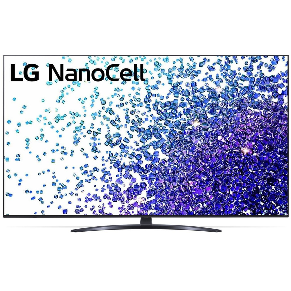 LG Телевизор 65NANO766PA.ARU(2021) NanoCell, Смарт ТВ; 65.0" 4K UHD, черный, темно-синий  #1