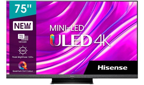 Hisense Телевизор 75U8HQ 75" 4K UHD, темно-серый, черно-серый #1