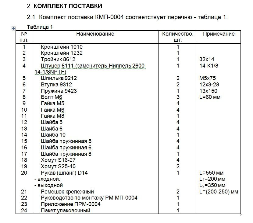 Комплект монтажный КМП-0004 ВАЗ-2108-2115 8кл. инж.дв. АО 'Лидер'  #1