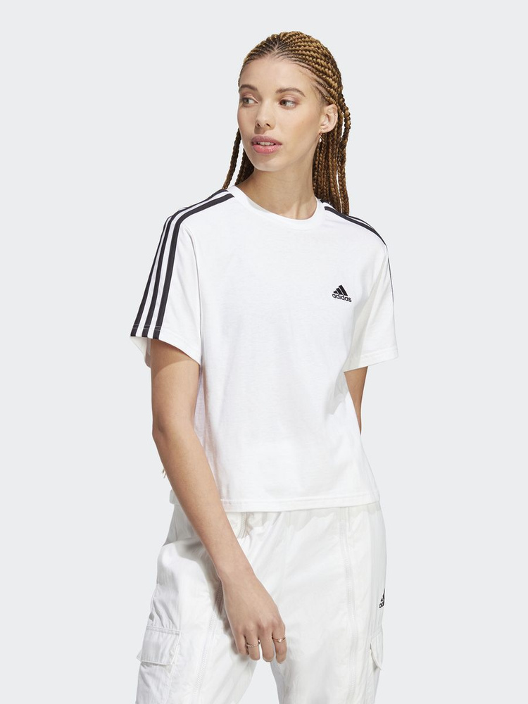 Кроп-топ adidas Sportswear W 3S Cr Top #1