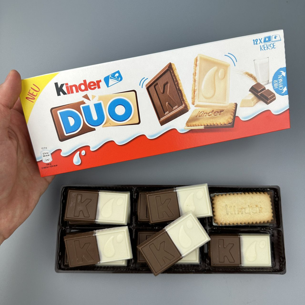 Печенье Киндер Дуо 150 г / Kinder Duo 150 g (Италия) #1