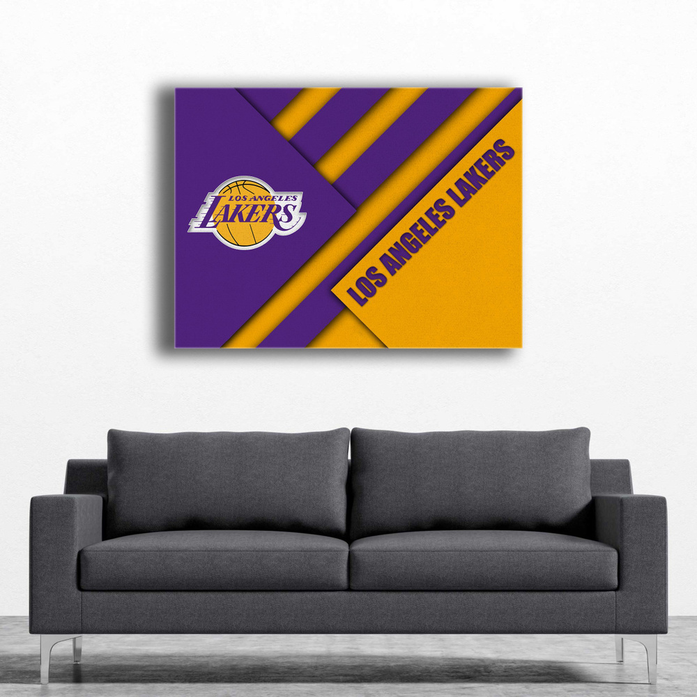 Интерьерная картина на холсте / NBA / Lakers 30*40 #1