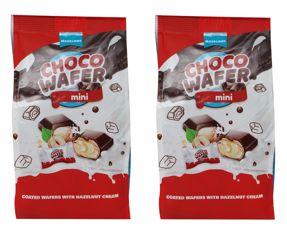 Конфеты вафли мини Choco Wafer, 2 шт по 140г #1