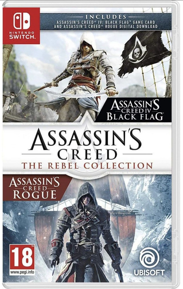 Игра Assassins Creed: The Rebel Collection (Nintendo Switch, Русская версия) #1