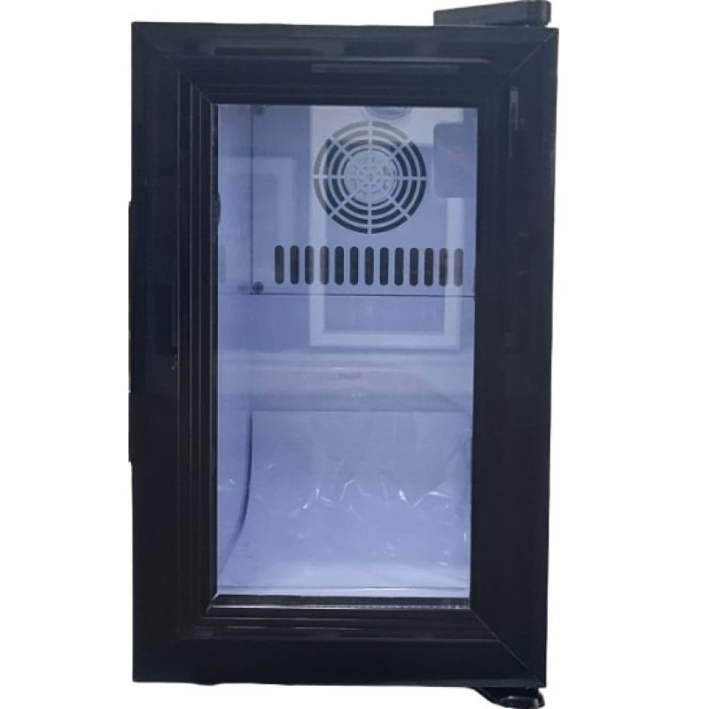 VIATTO Холодильный шкаф VA-SC08D, серый металлик, черный #1