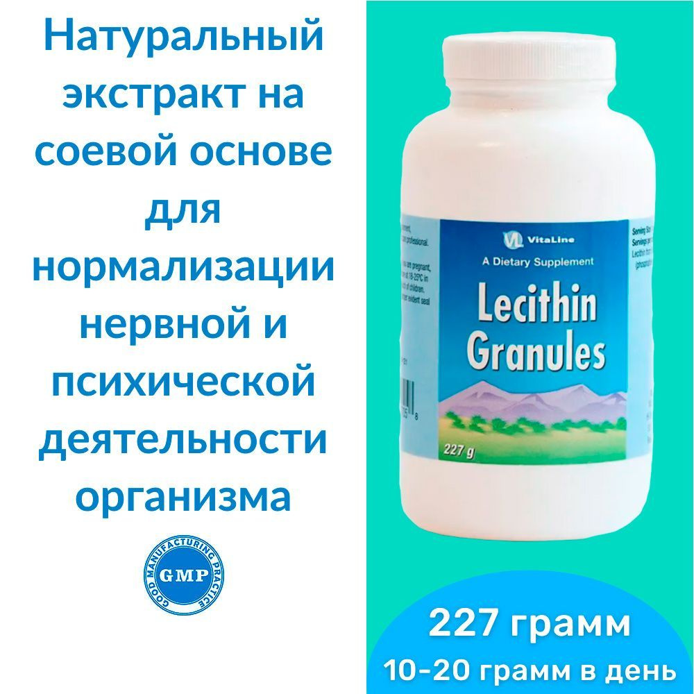 Лецитин Гранулес / Lecithin Granules (гранулы по 240 гр) - натуральный экстракт на соевой основе для #1