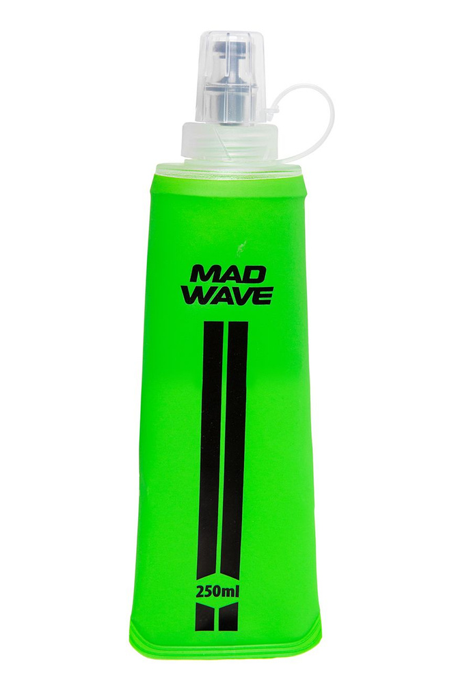 Складная бутылка для воды 250 мл Mad Wave ULTRASOFT FLASK зеленый M1393 06 5 10W  #1