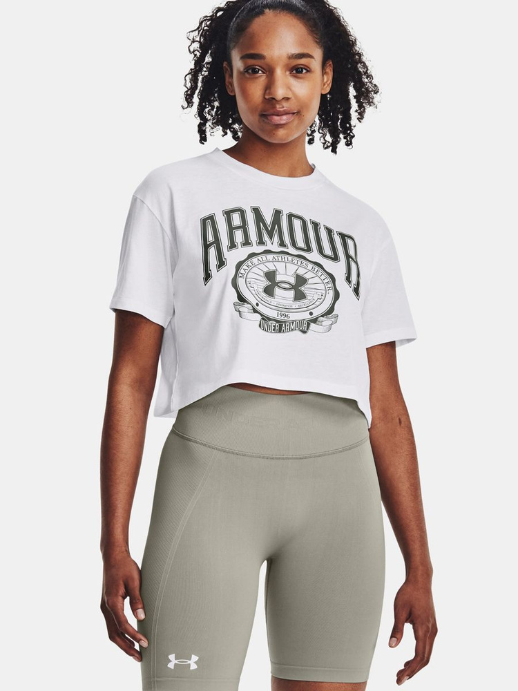 Футболка Under Armour Ua Collegiate Crop Ss #1