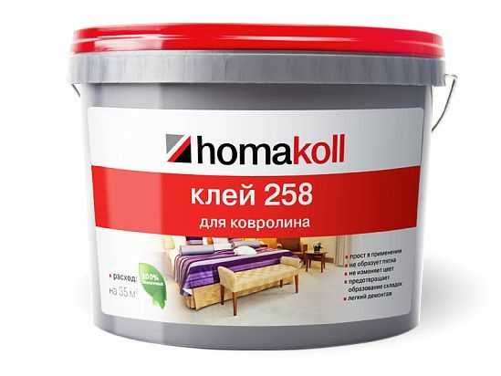 Клей Homakoll 258 (14 кг) для ковролина морозостойкий #1