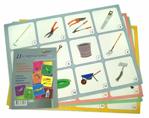 Комплект плакатов "Инструменты" (4 плаката) - купить с доставкой по ...