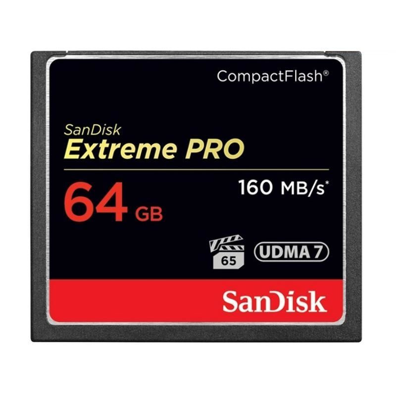 Карта памяти SanDisk Extreme PRO CompactFlash(160/150MB/s) 64GB (SDCFXPS-064G-X46) #1
