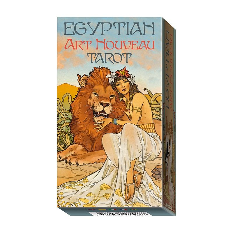 Карты Таро Египетский модерн Стандартный размер /Tarot Cards Egyptian Art Nouveau  #1