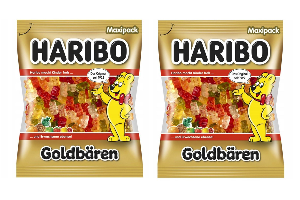 Мармелад Haribo Goldbaren / Медвежата 2 шт по 100гр #1