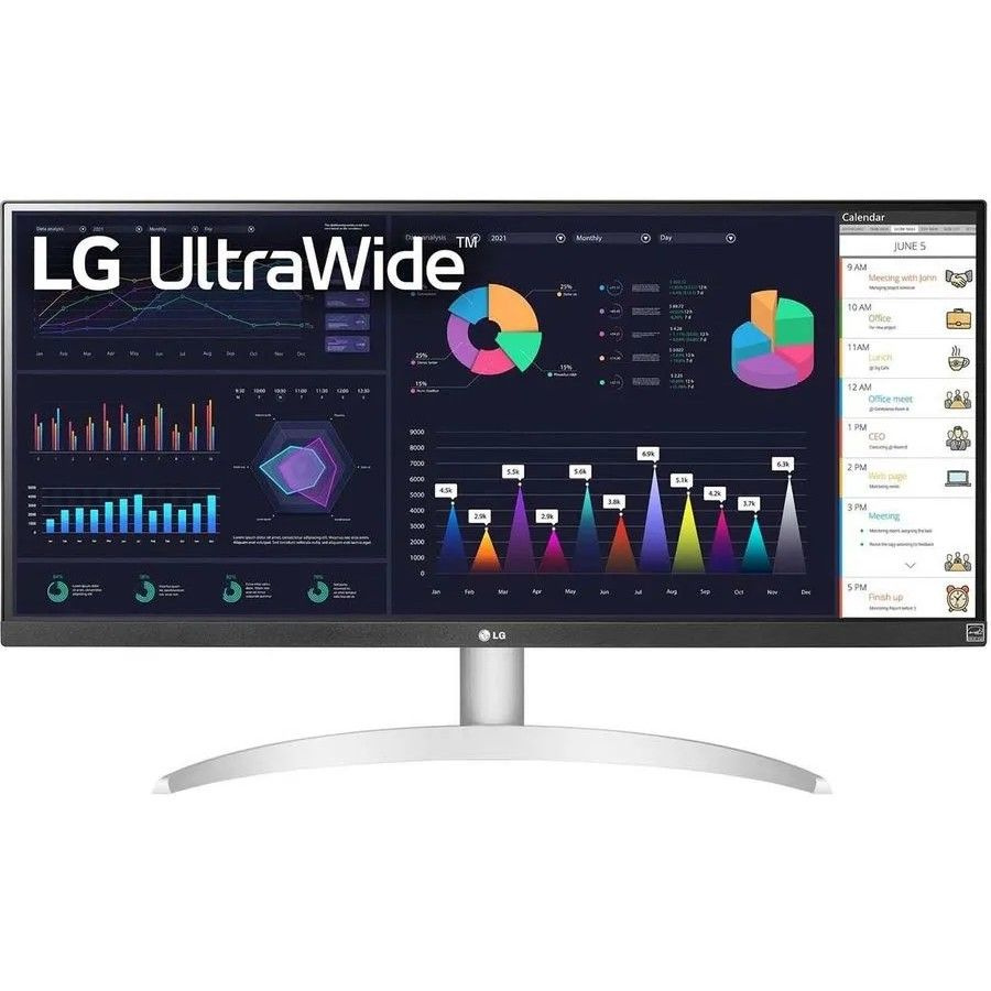 LG Монитор 29WQ600-W.ARUZ, разноцветный #1