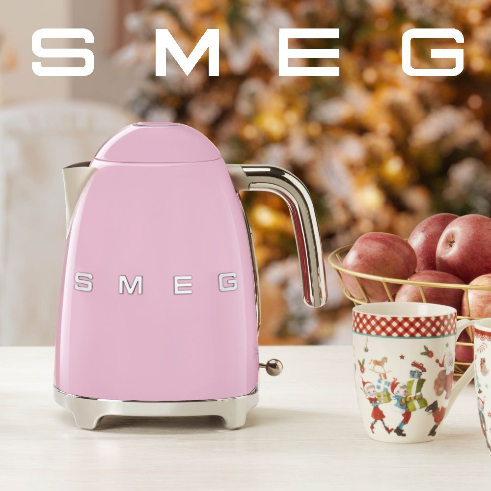 Smeg Электрический чайник KLF03PKEU, розовый #1