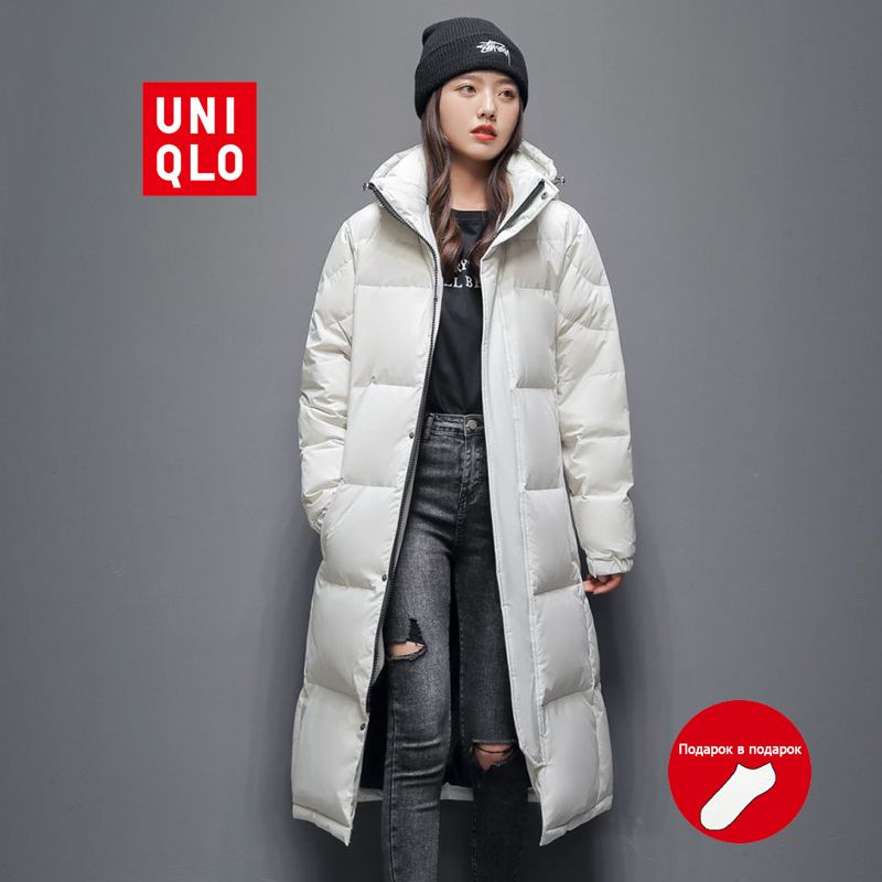 Пальто пуховое Uniqlo #1