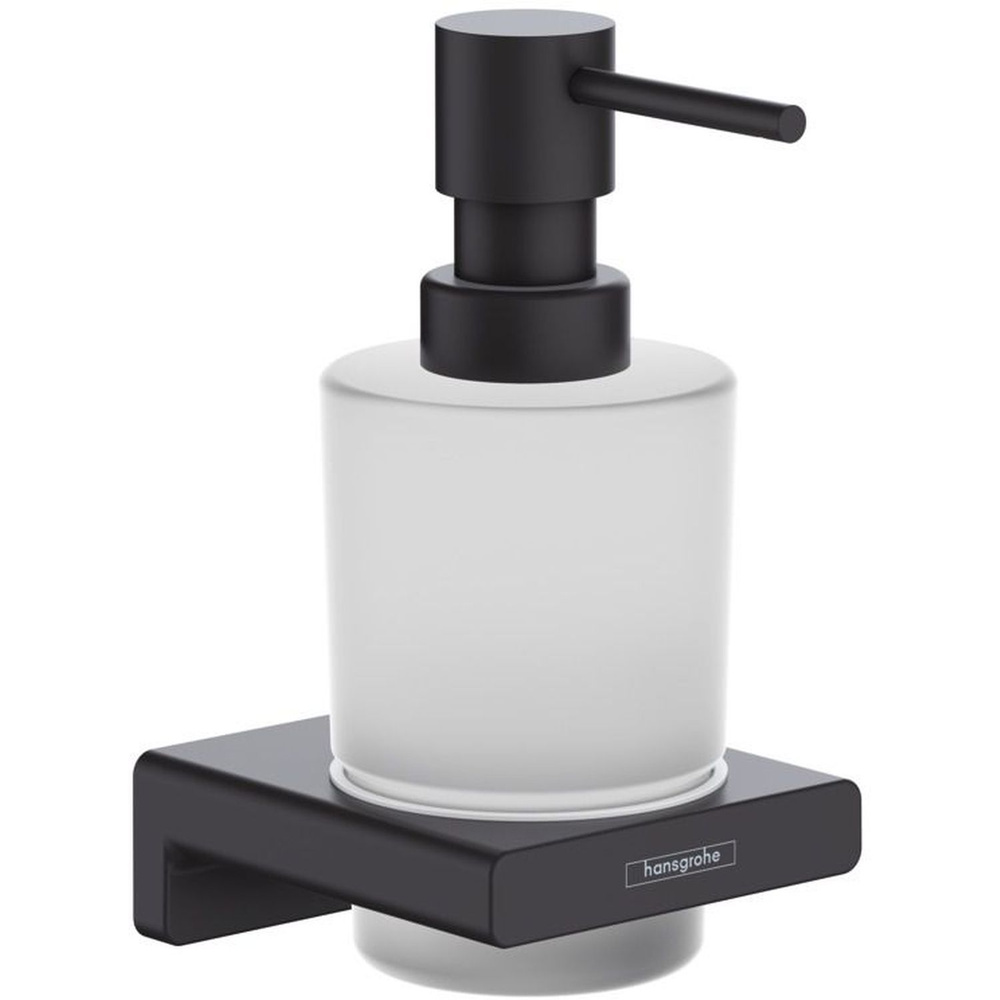 Дозатор для жидкого мыла Hansgrohe AddStoris 41745670 матовый чёрный  #1