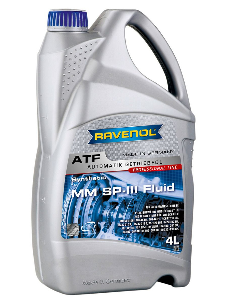 Масло АКПП RAVENOL ATF MM SP-III Fluid, 4 литра #1