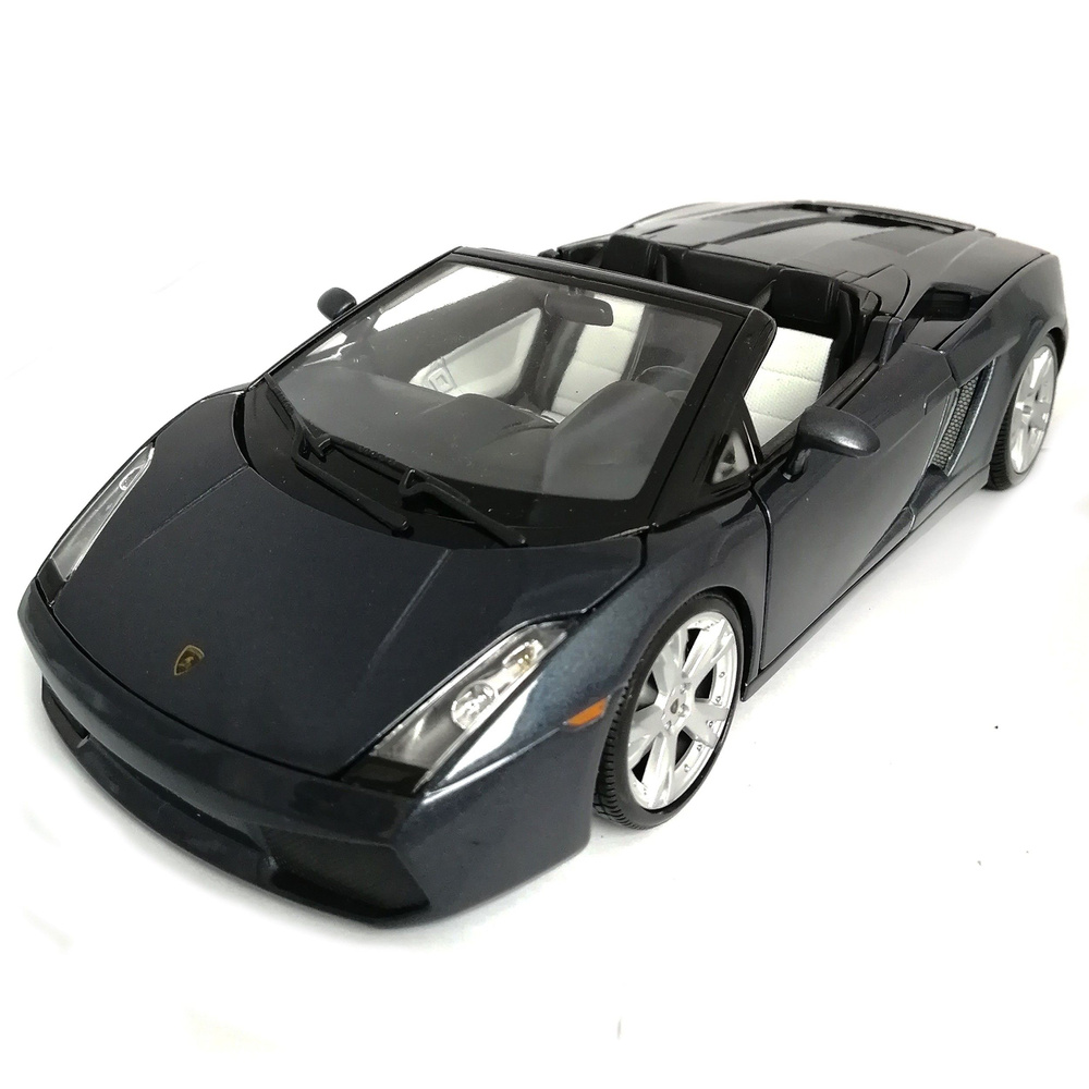 Lamborghini Gallardo Spyder 1:18 Bburago коллекционная модель автомобиля  black - купить с доставкой по выгодным ценам в интернет-магазине OZON  (1325167152)