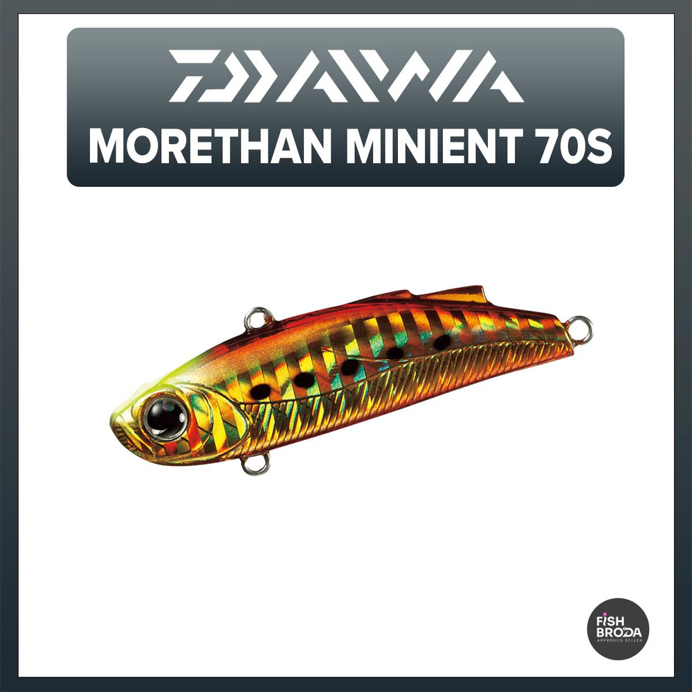 Виб DAIWA MORETHAN MINIENT 70S Gold Sardine #1