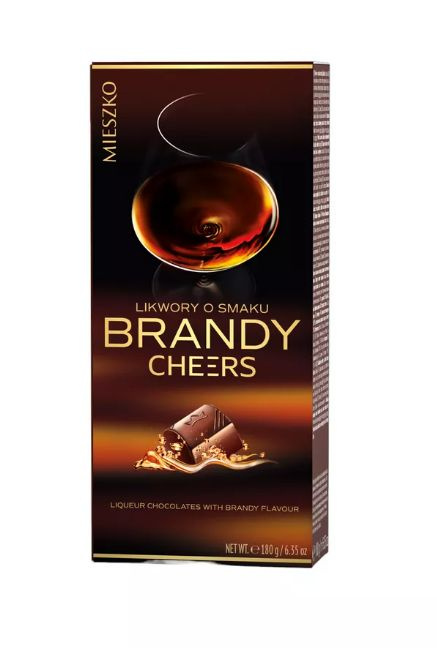 Mieszko /Конфеты шоколадные "Brandy"бренди 180 гр #1