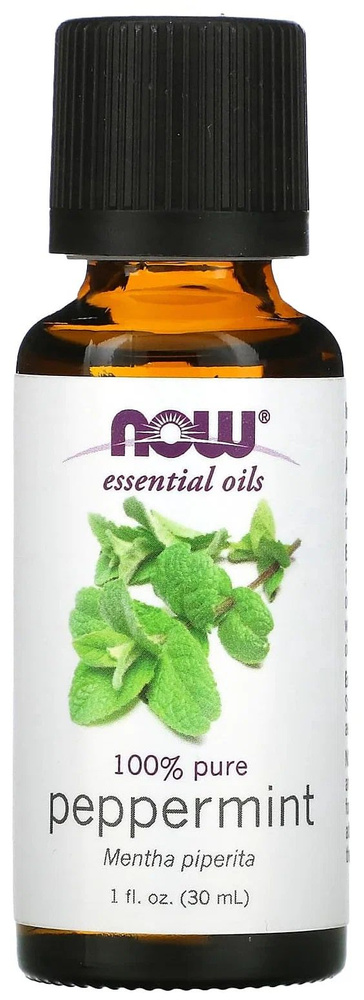 Now Foods, Peppermint Oil, эфирное масло, мята перечная, 30 мл #1