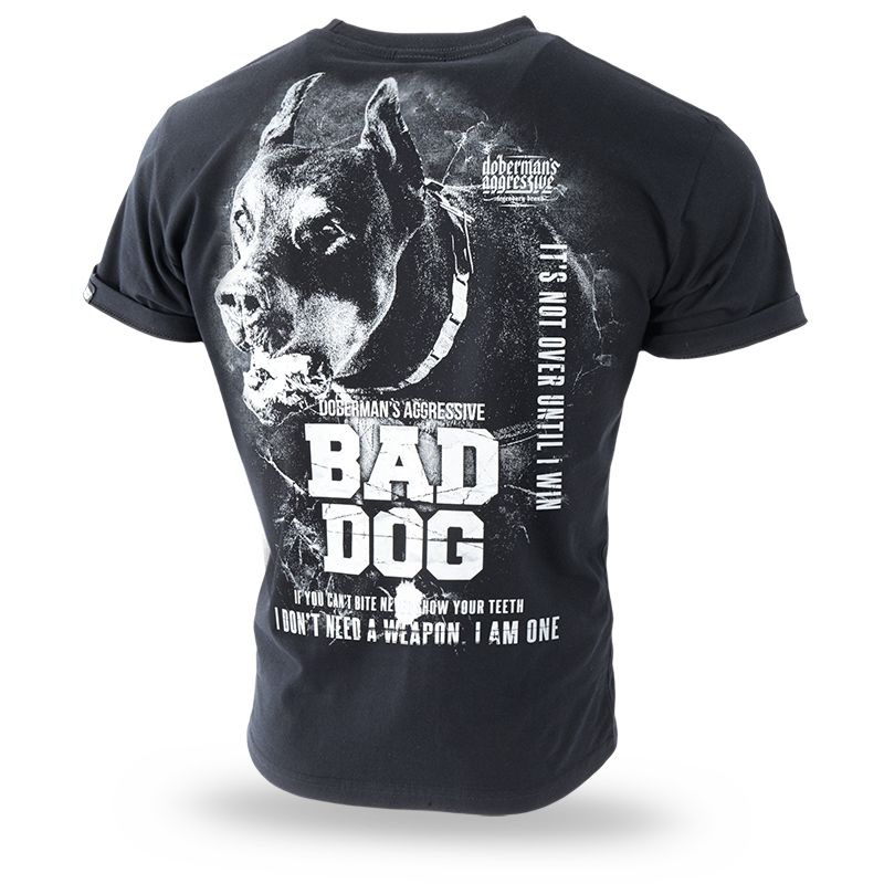 Футболка Dobermans Aggressive, размер 52, цвет черный, 100% хлопок ...