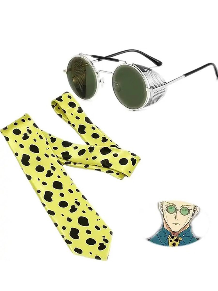 Набор для косплея очки и галстук Нанами Кенто из аниме Магическая битва  #1