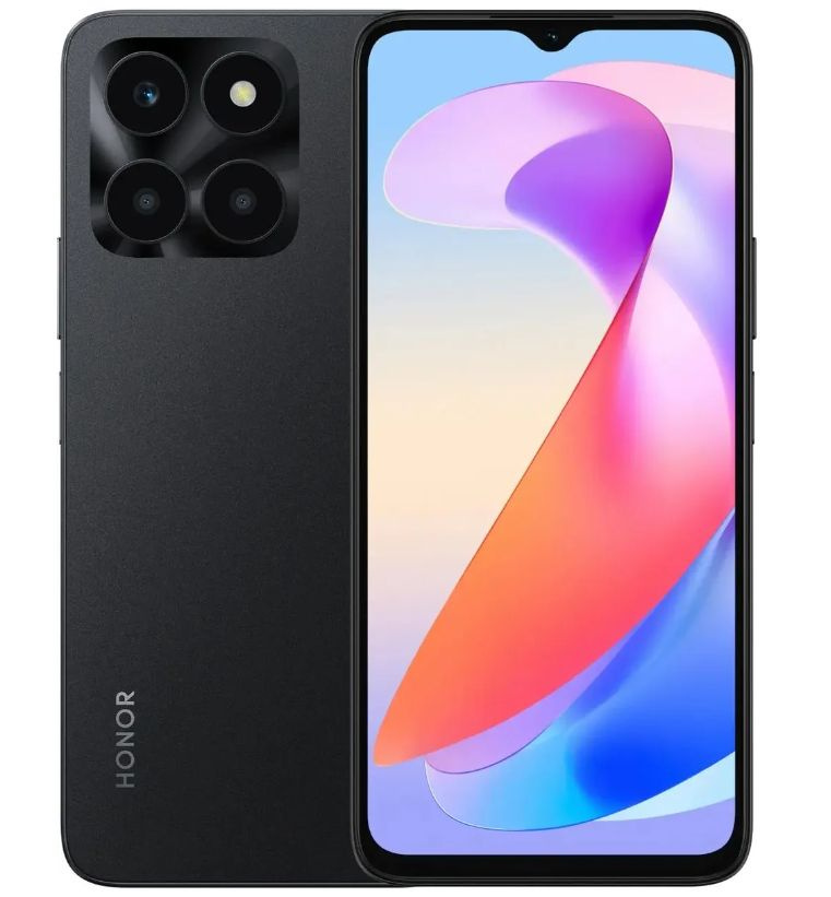 Honor Смартфон X6a X6A 6/128 ГБ, черный #1