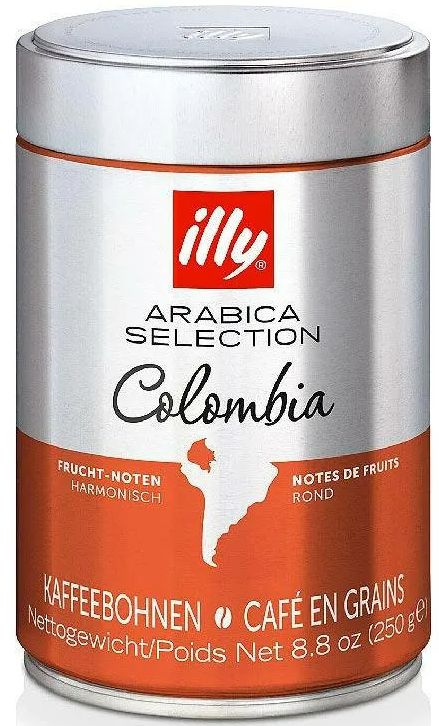 Кофе в зернах арабика 100% illy Monoarabica Colombia (Колумбия), 250 гр. Италия  #1