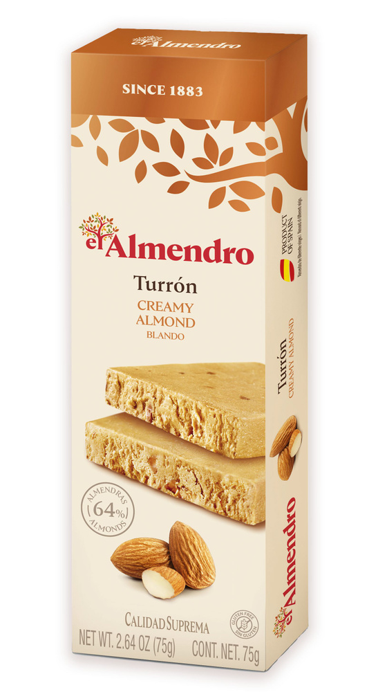 Миндальный сливочный туррон El Almendro 75гр #1