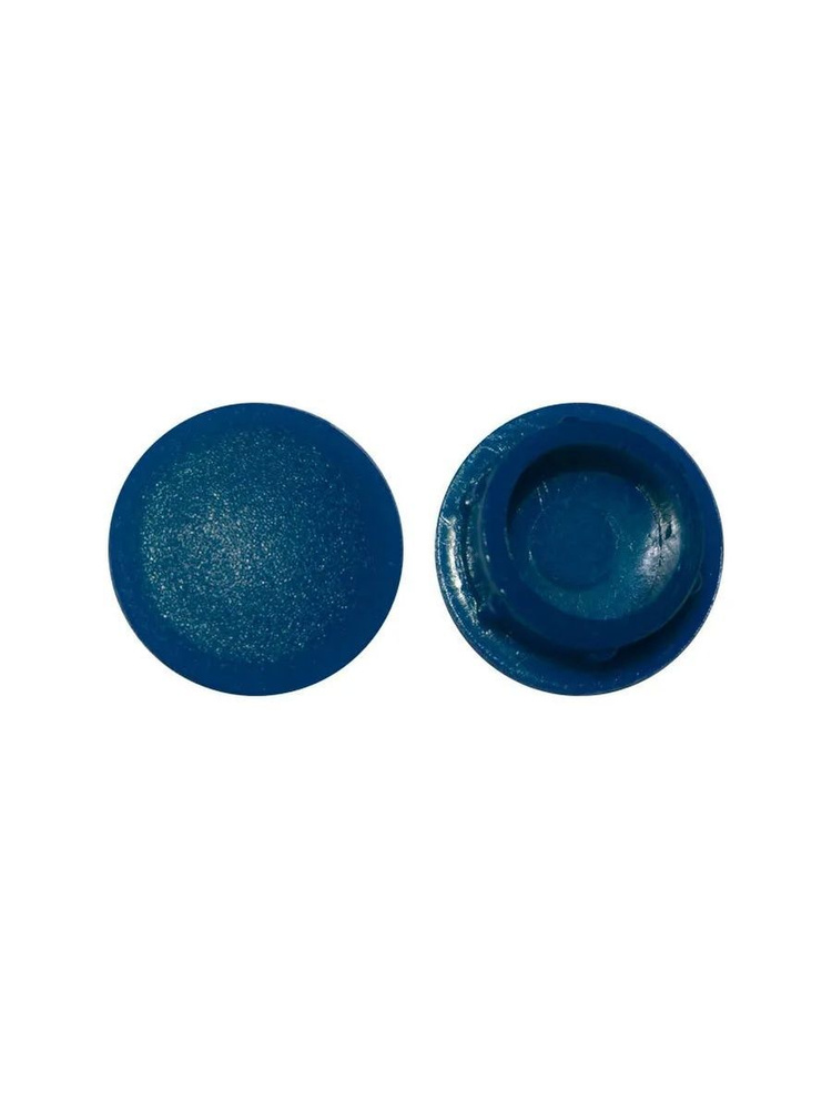 Заглушка диаметр 12мм синяя (25 шт) #1