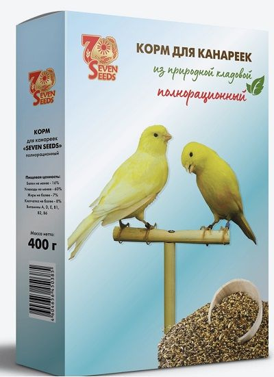 Корм Seven Seeds для канареек, 400 г #1