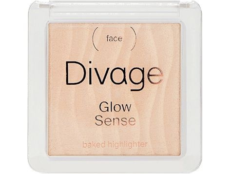 Хайлайтер для лица запеченный Divage Glow Sense Baked Highlighter #1